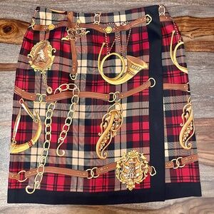 Talbots Silk Wrap Skirt, pure silk, size 10P